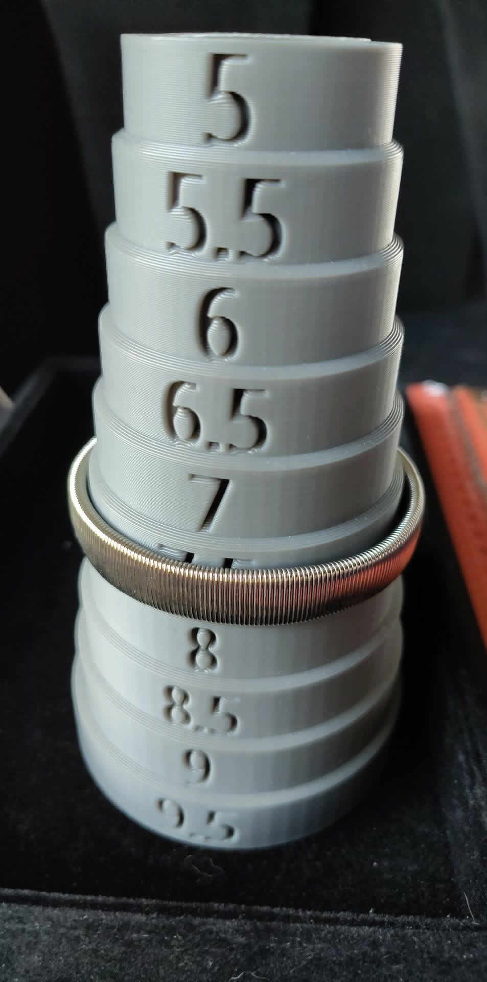 4 gold & silver toned bracelets, one stretch