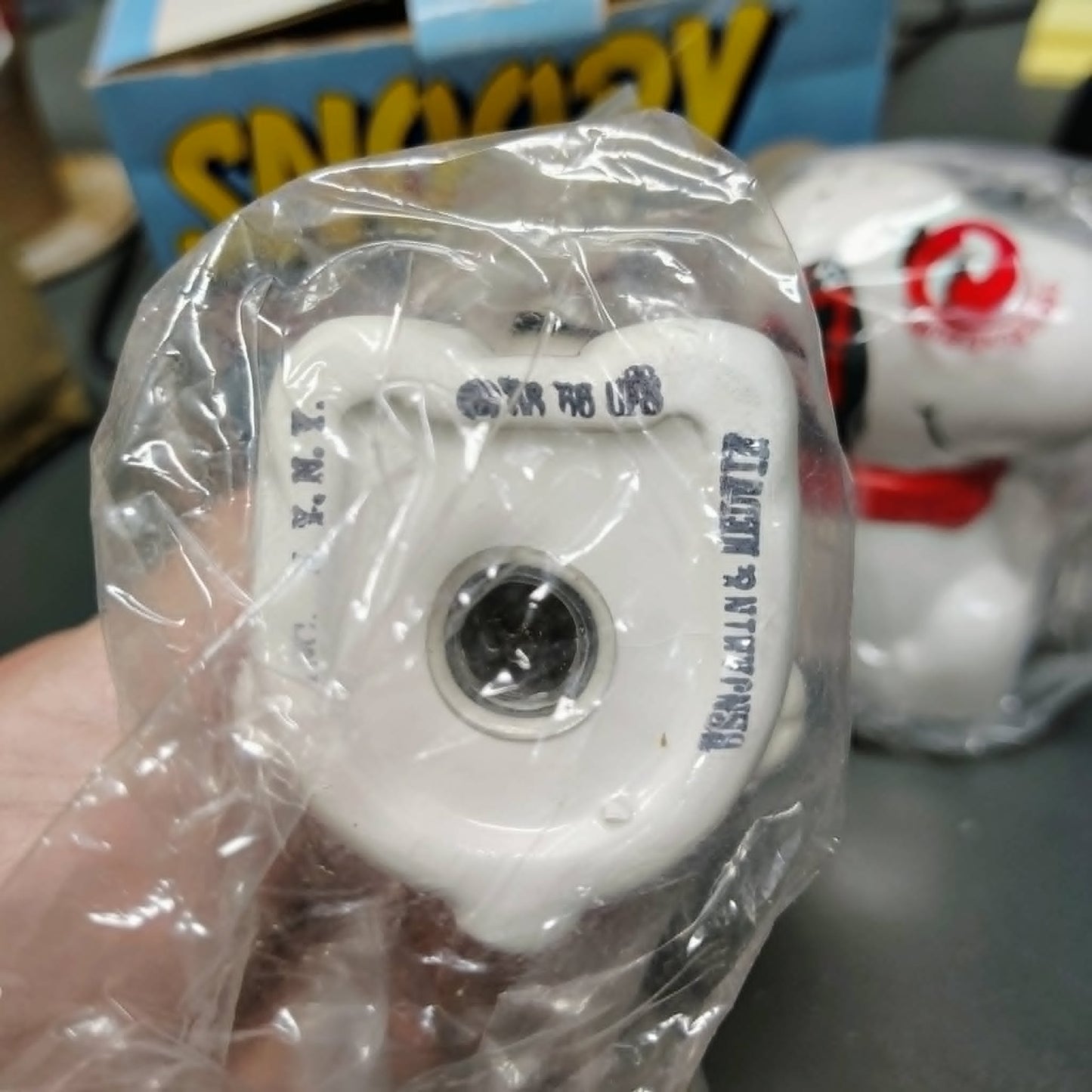 Snoopy Salt & Pepper shakers NOS, 1993 in box